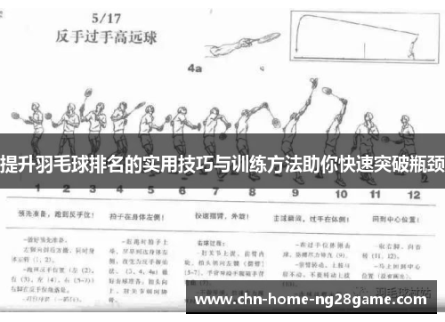 提升羽毛球排名的实用技巧与训练方法助你快速突破瓶颈